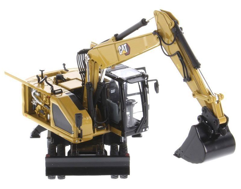 Caterpillar Kit di modellismo & Modellini statici: 1:50 CAT M318, Radbagger – Nuovo e nell'imballaggio originale da Affoltern am Albis venduto da Modellshop-8910 3