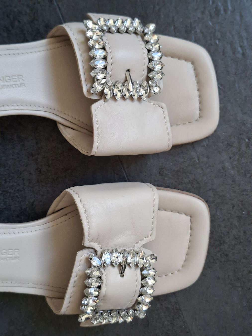Kennel + Schmenger Scarpe da donna: Sandalen Leder Beige Gr. 36 – Nuovo (secondo la descrizione) da Gersau venduto da melanie000 1