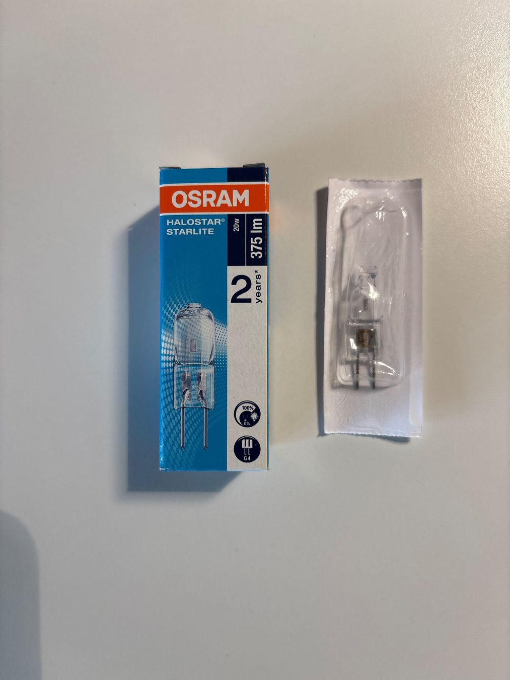 Osram Lampade: Halogen Stiftsockel 12V 20W G4 – Nuovo e nell'imballaggio originale da Kirchleerau venduto da koerbel