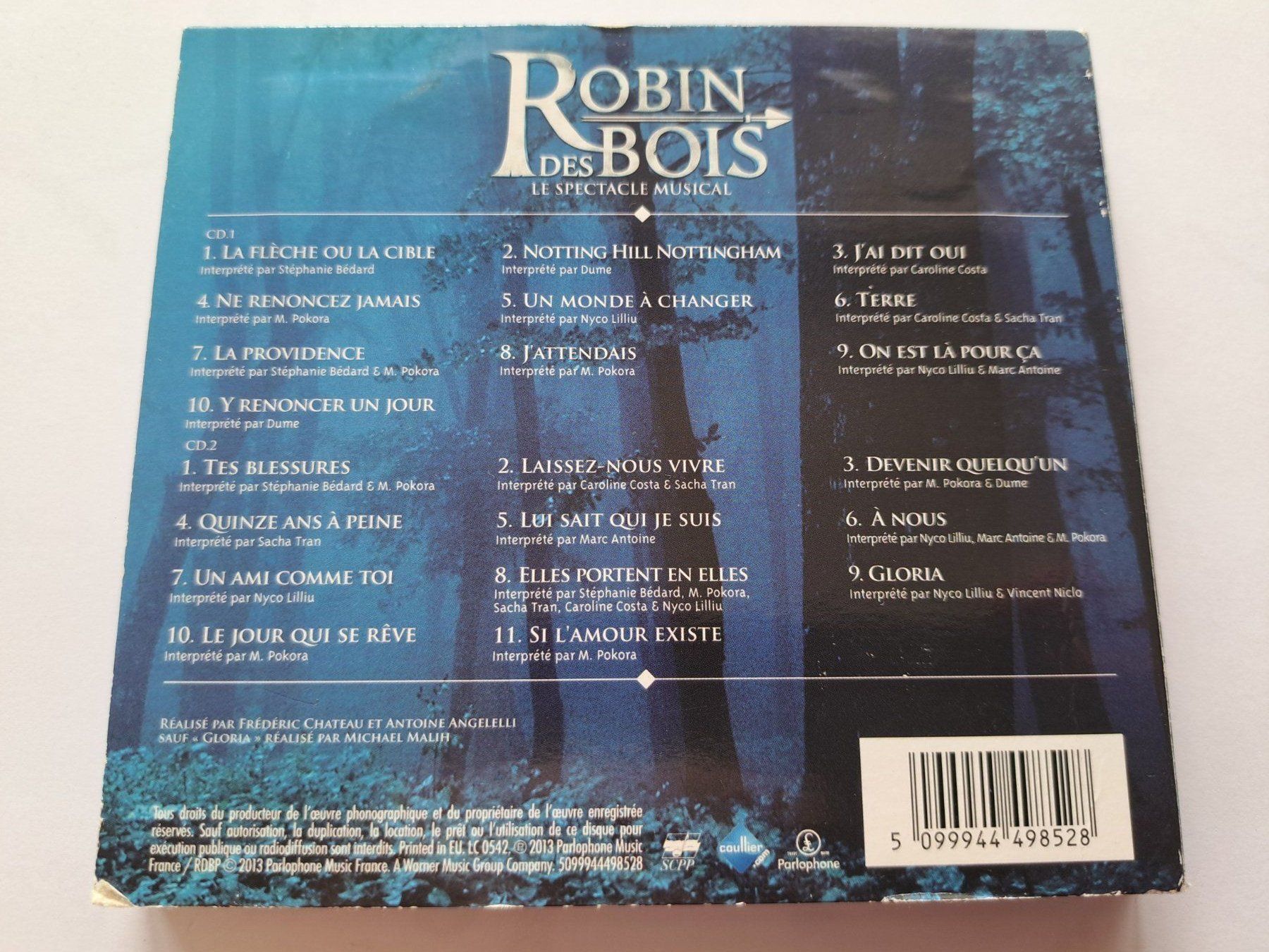 CD: Cd Robin des Bois le spectacle musical  – Usato da Pully venduto da bro_n52j 1