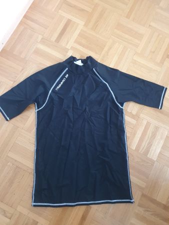 T-shirt anti-UV Tribord noir taille L