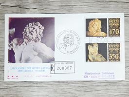 CL05 Enveloppe + Timbre Poste Vaticane 1977