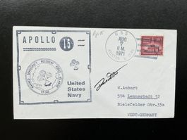 Weltraum Apollo 15 Bergung  Recovery  7.8. 1971 Dave Scott