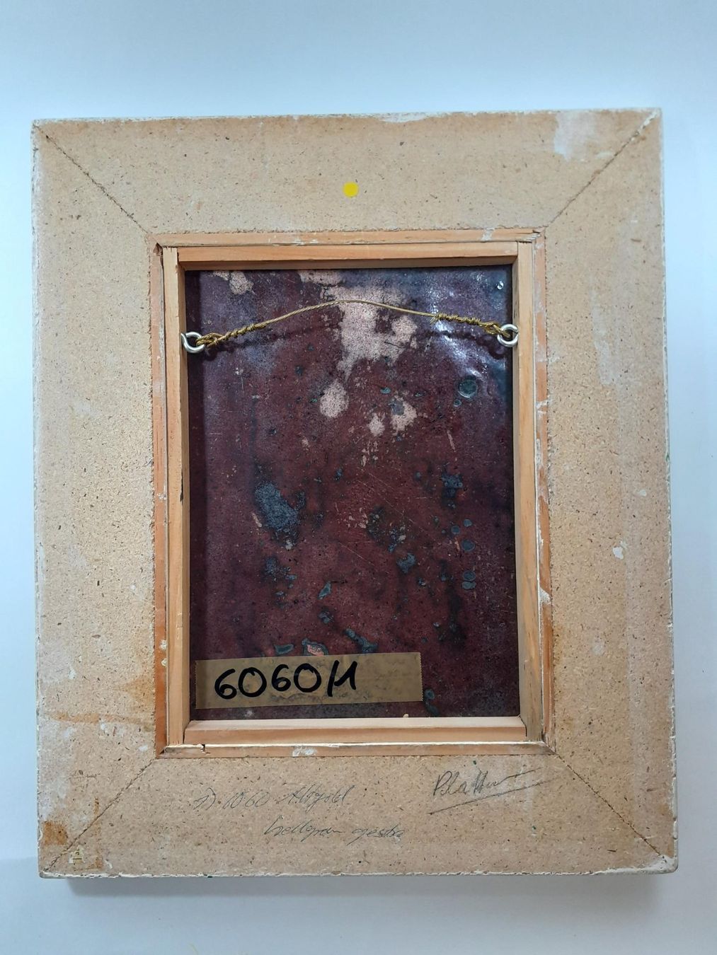 Poster & Bilder: Wunderschönes Emaille / Email - Fischbild - Bild - Kunstwerk – Gebraucht aus Männedorf von Bel-view 2