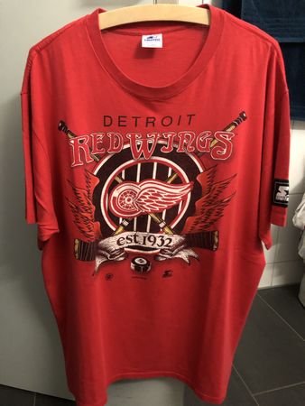 Vintage Detroit Red Wings Starter T-Shirt XL