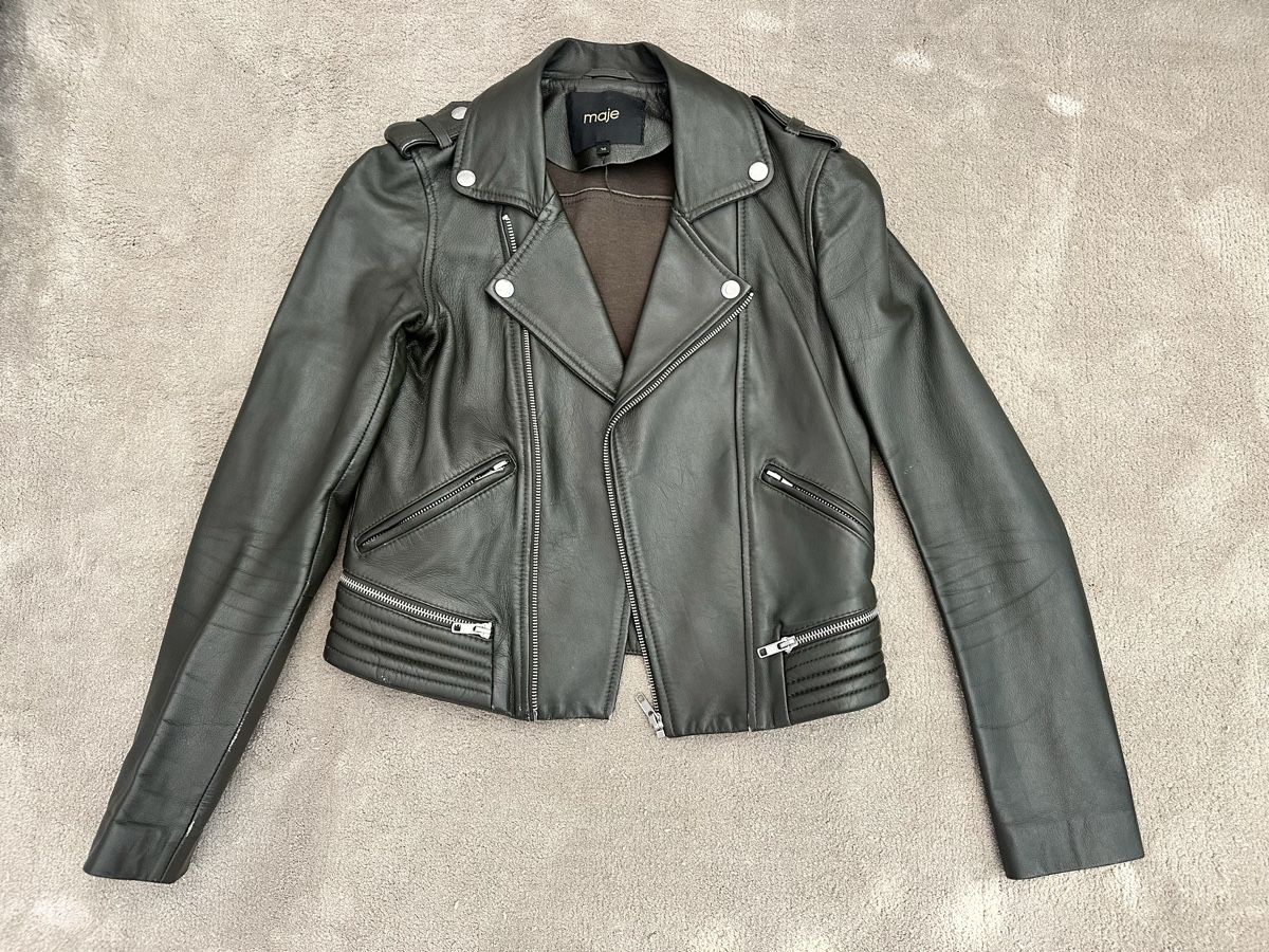 Maje Giacche: Maje Lederjacke 36 – Usato da Zug venduto da miami88mami