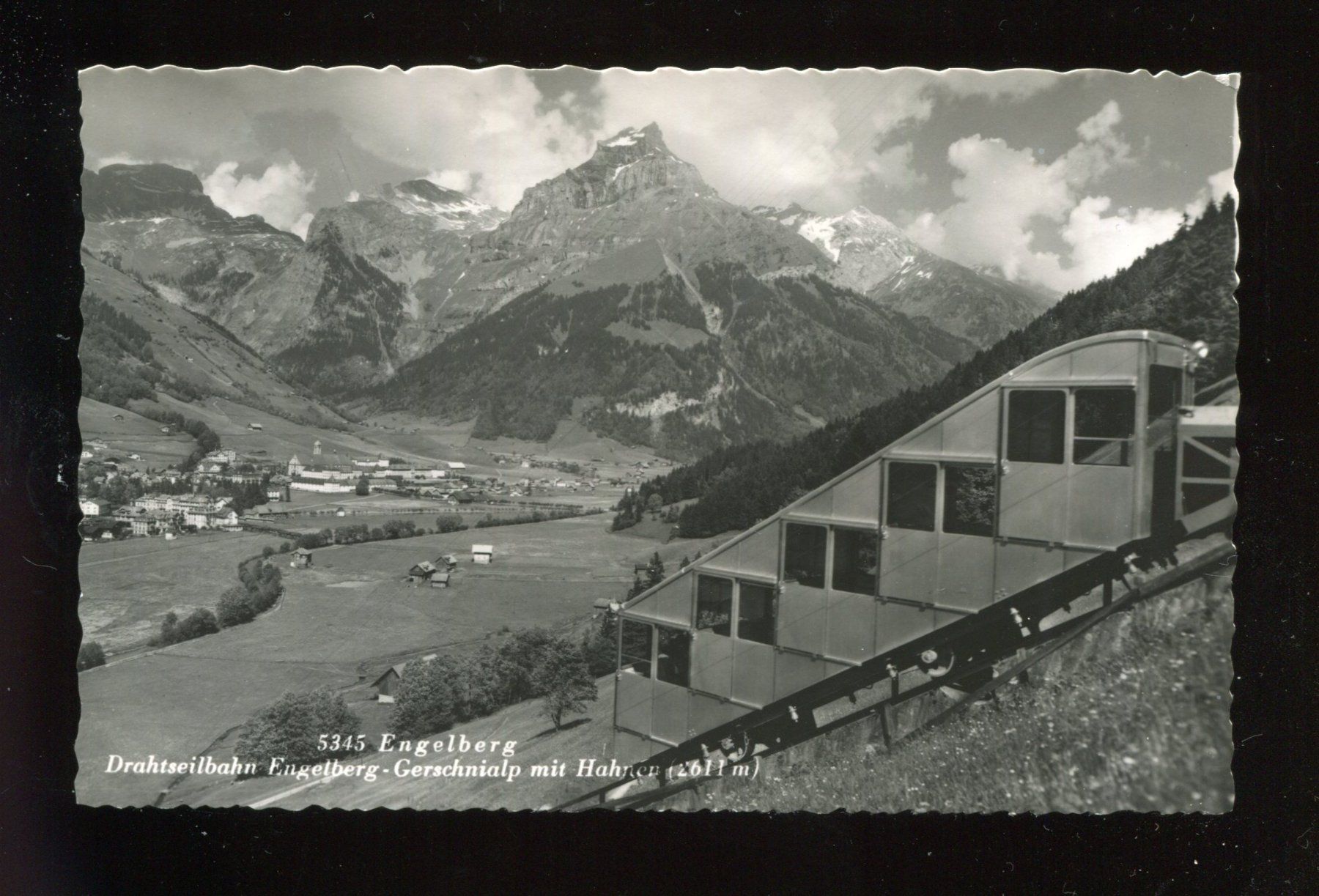 Ansichtskarten: Engelberg, Drahtseilbahn – Gebraucht aus Aarau von Elmaar41