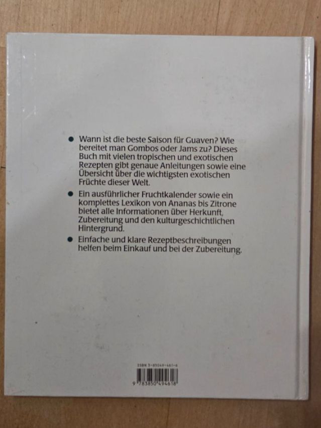 Libri: EXOTISCHE FRÜCHTE – Usato da Basel venduto da Danlu 1