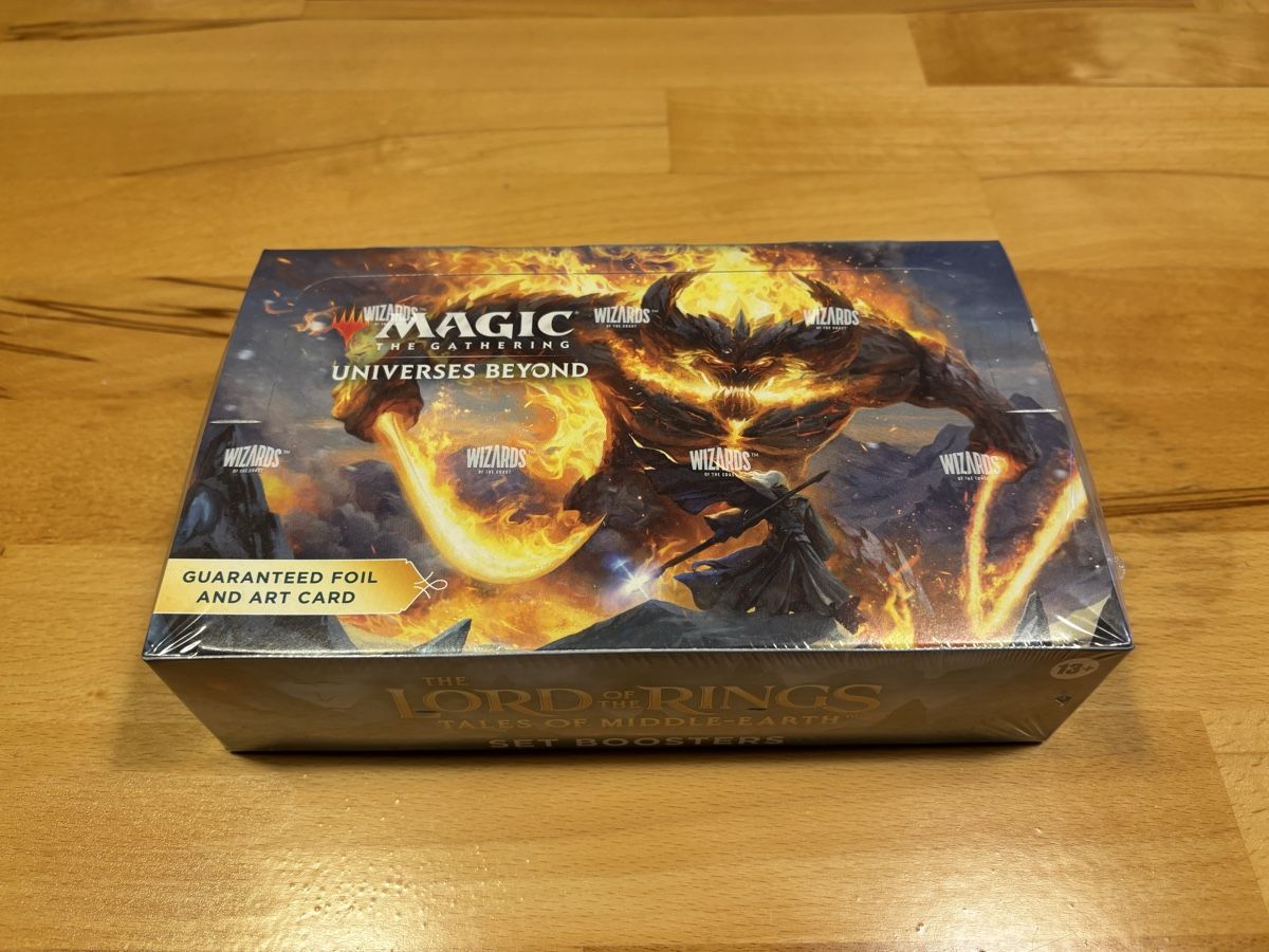 Spiele: Magic The Gathering - Herr der Ringe Set Booster OVP – Neu und originalverpackt aus Münchenstein von Norilan