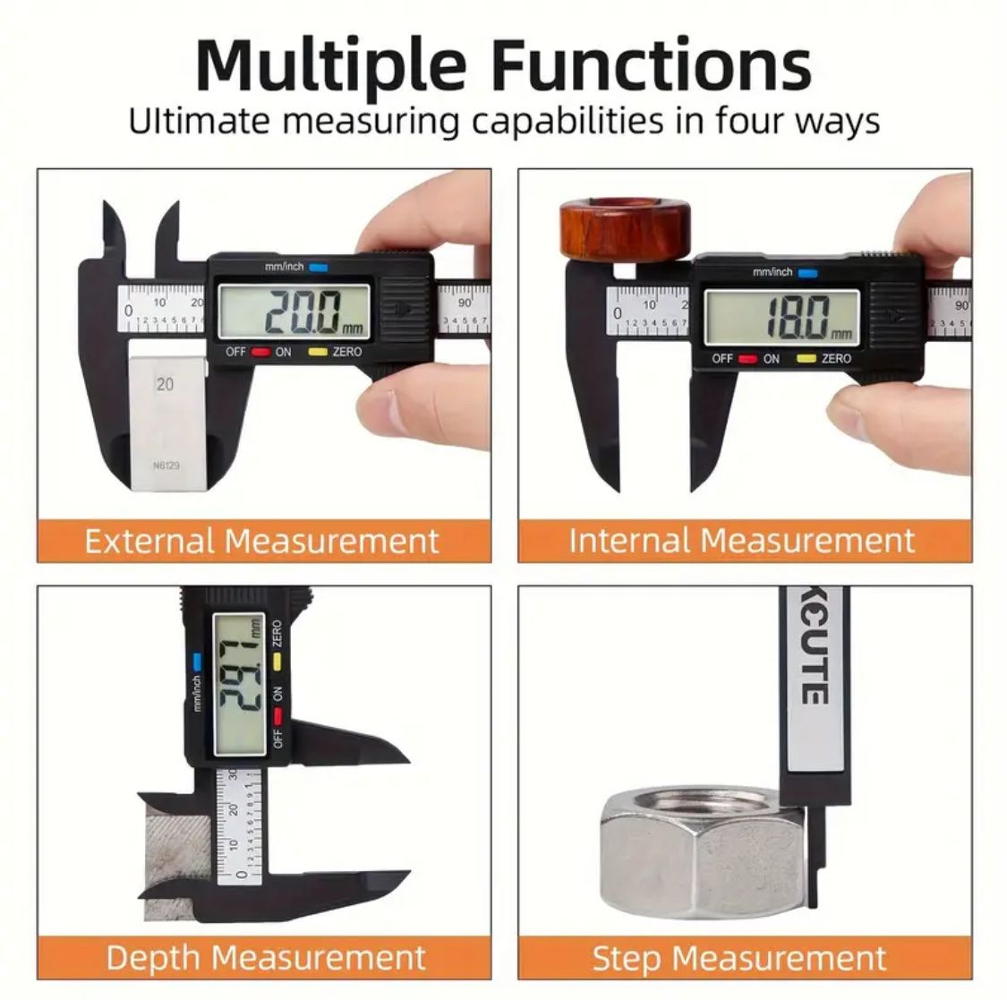 Messen: Digital Messschieber, mm/inch, 150mm elektrischer – Neu und originalverpackt aus Suhr von SchnapperCH 2