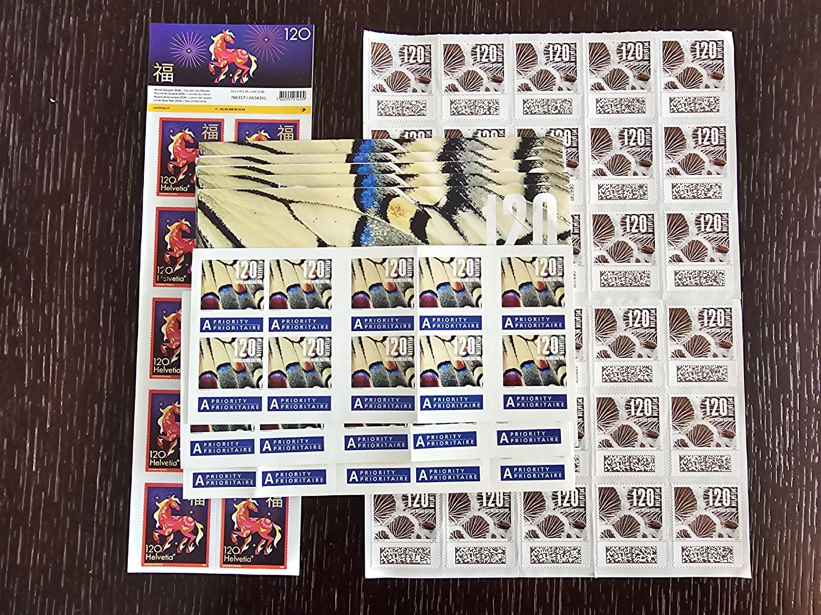 Tutti i francobolli: Briefmarken CHF 1.20 - 320 Stück – Nuovo (secondo la descrizione) da Melchnau venduto da Rebeccas4900