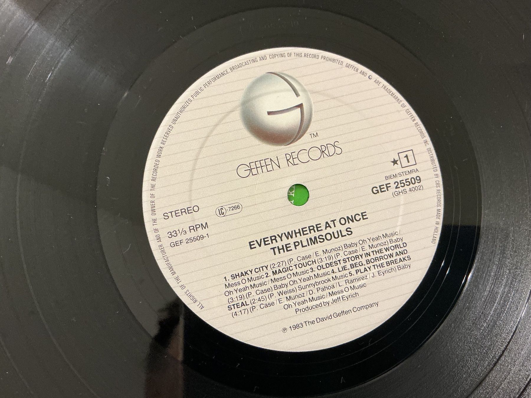Dischi in vinile: The Plimsouls LP - Everywhere At Once – Usato da Winterthur venduto da Tumko-Vinyl 1
