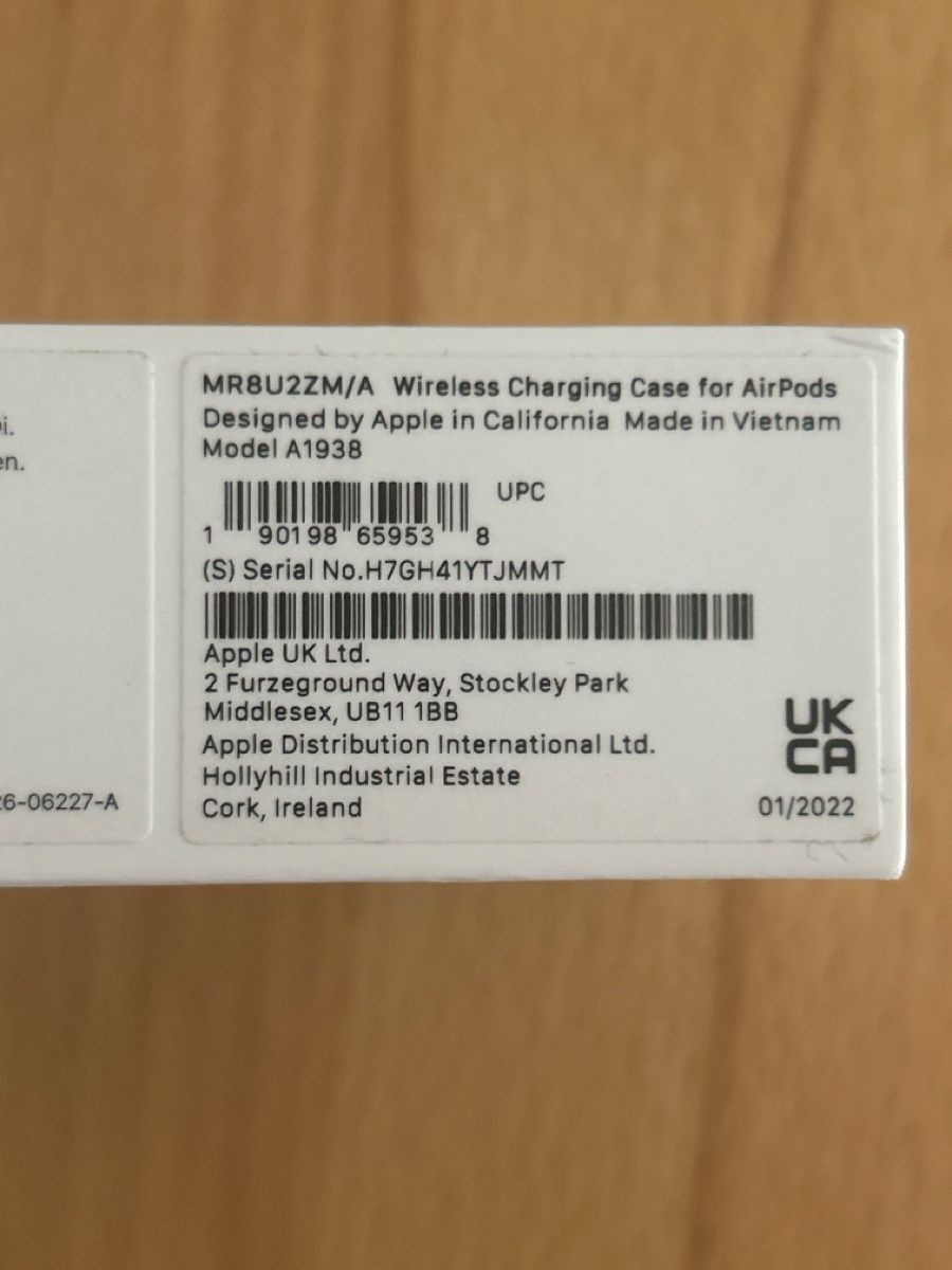 Caricabatterie: Apple Wireless Charging Case for AirPods neu – Nuovo (secondo la descrizione) da Jonschwil venduto da Gavo1 2