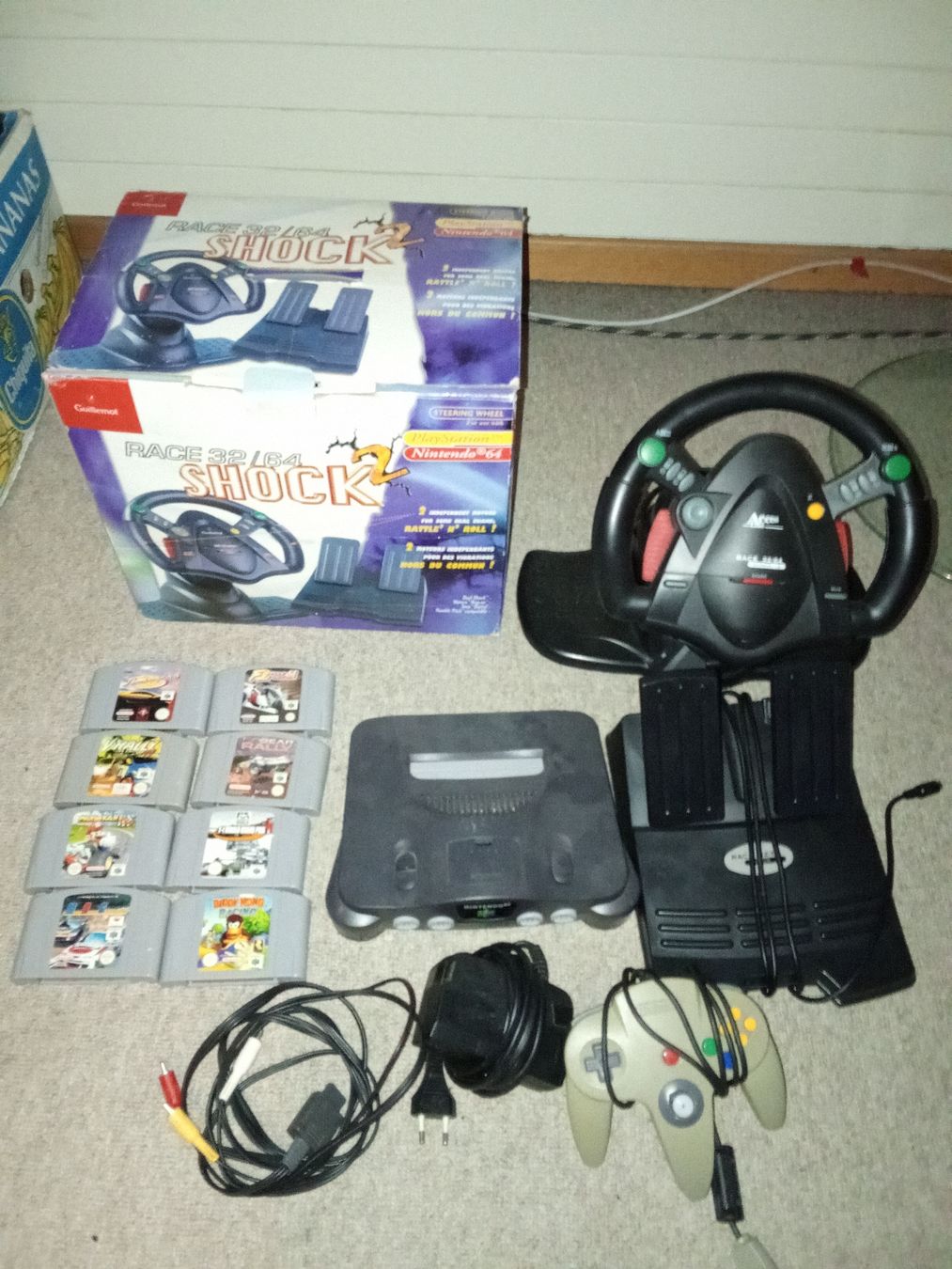 Nintendo Console: Nintendo 64 Konsole mit Lenkrad und Games – Usato da Turbenthal venduto da fatalbeauty