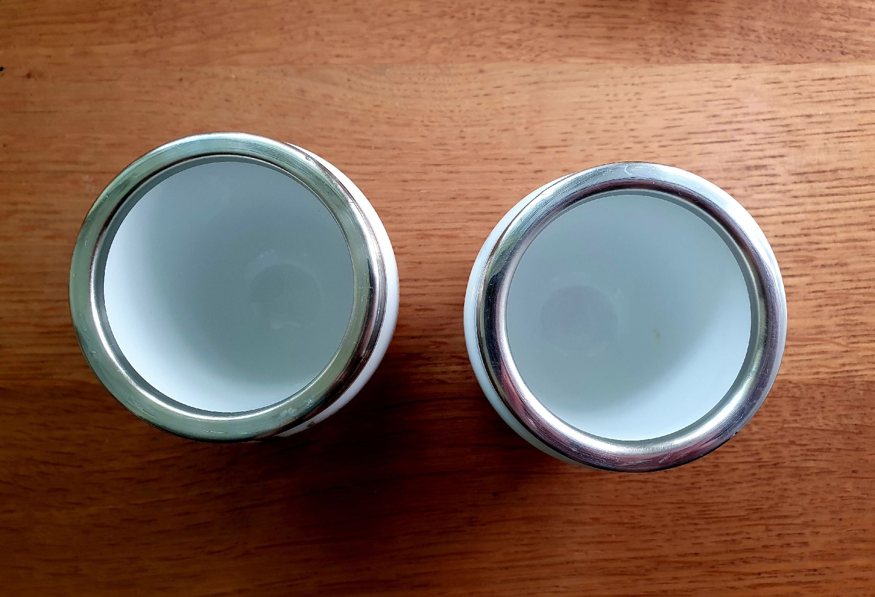 Royal Worcester Altre Stoviglie: 2 Egg Coddler Royal Worcester für je 2 Eier – Usato da Zürich venduto da Philotimo 6