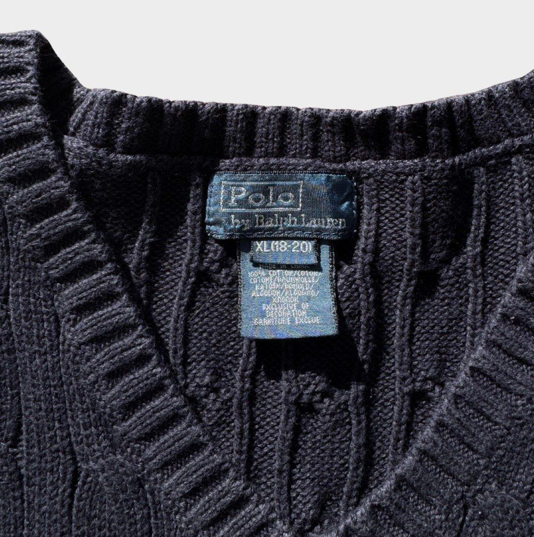 Ralph Lauren T-shirt: Ralph Lauren Pollunder in dunkelblau – Usato da Berneck venduto da Lifederer 3