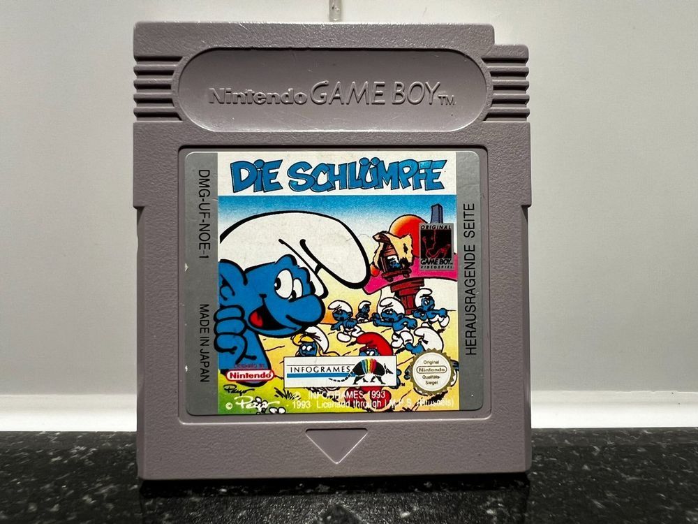 Giochi: Die Schlümpfe - Nintendo Game Boy – Usato da Frauenfeld venduto da bigauditor