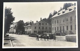 Fotokarte Le Sentier Strassenpartie 
