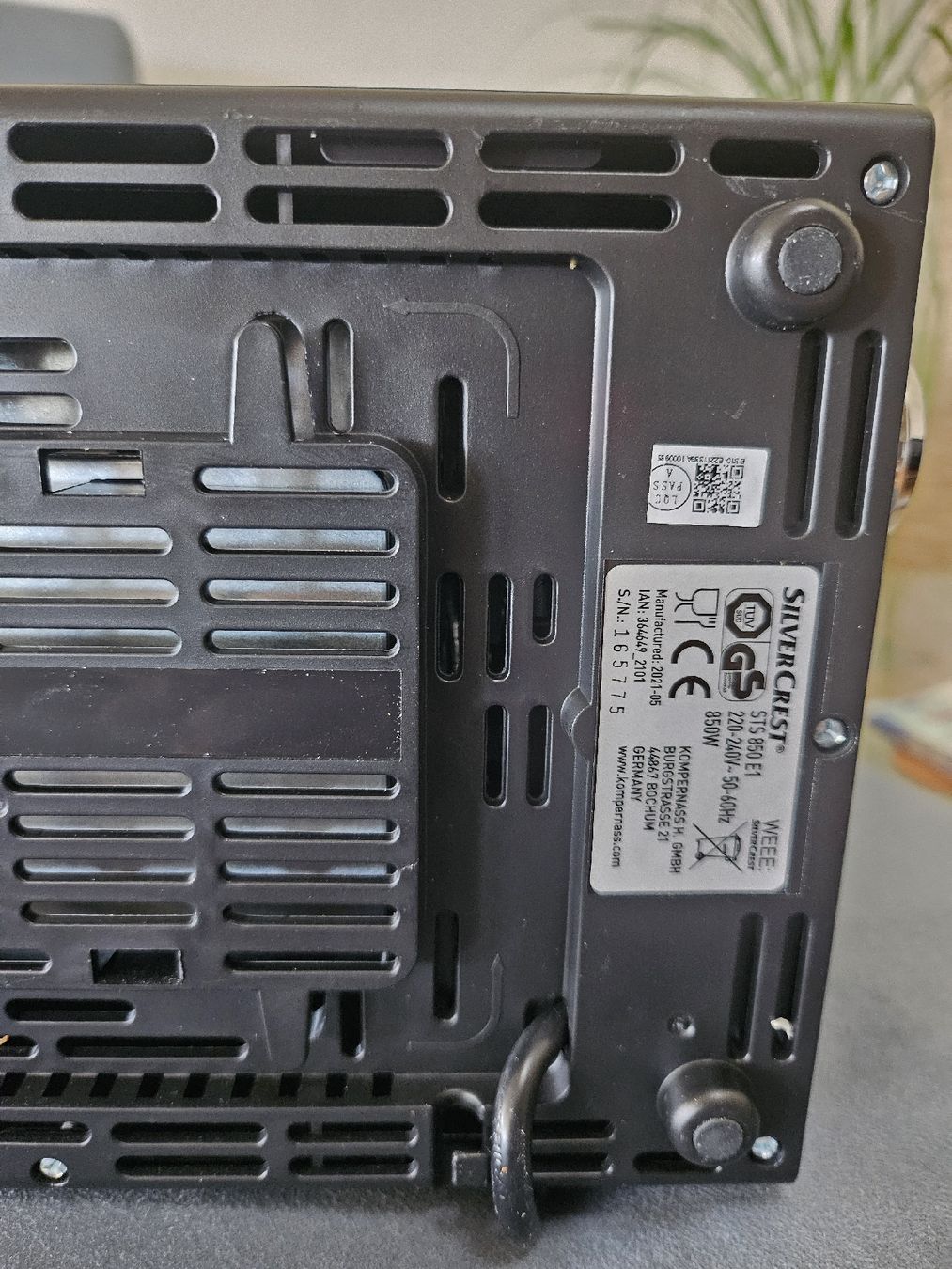 SilverCrest Küchengeräte: Toaster Silvercrest STS 850W – Gebraucht aus Busswil BE von Topsign 2