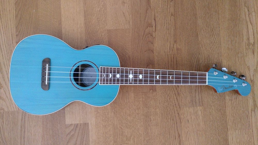 Fender Tenor Ukulele Dhani Harrison mit Tonabnehmer Kaufen auf Ricardo