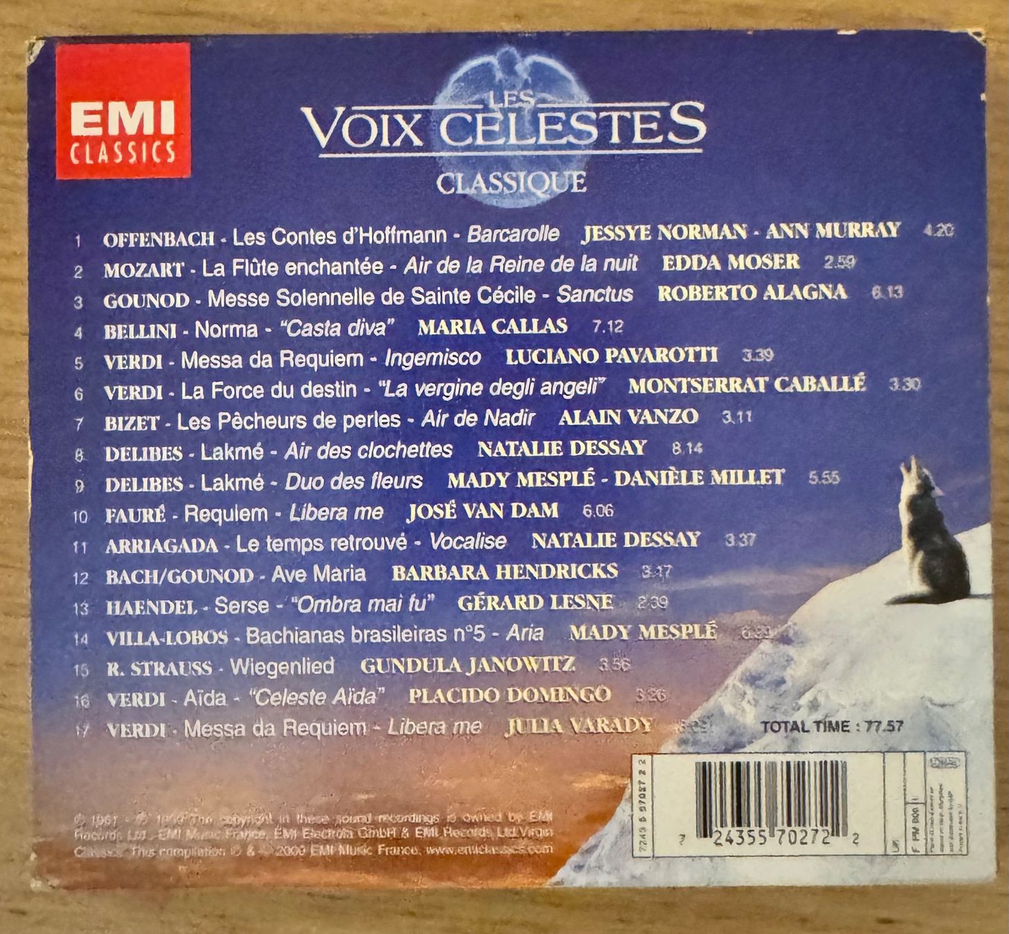 CD: Les Voix Célestes – Usato da Lausanne venduto da davzic 1