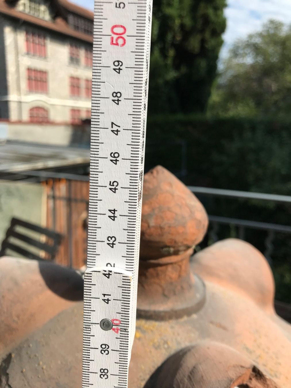 Camini: Lanterne de cheminée terre cuite – Usato da Vevey venduto da cburgle 1