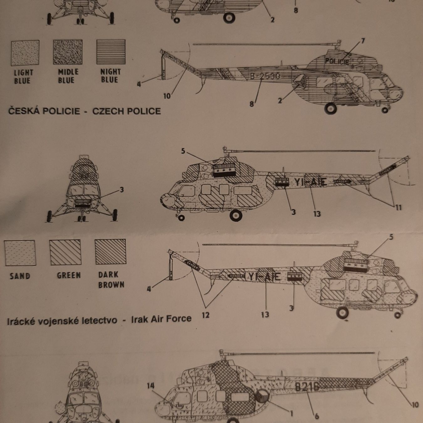 Modellbausätze & Standmodelle: 2687 ... MIL Mi-2 ... Aero 7203 – Neu (gemäss Beschreibung) aus Bonstetten von Benibanny59 2