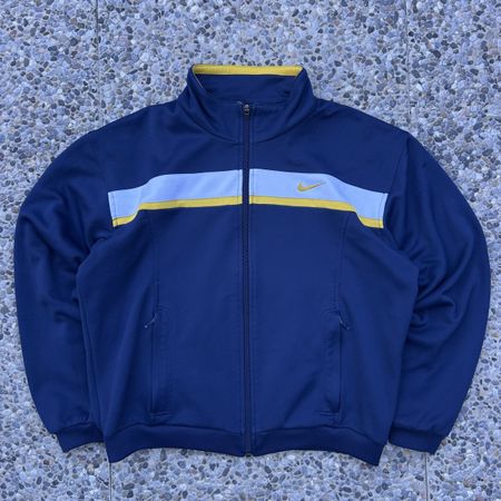 Vintage Nike Blue Track Jacket