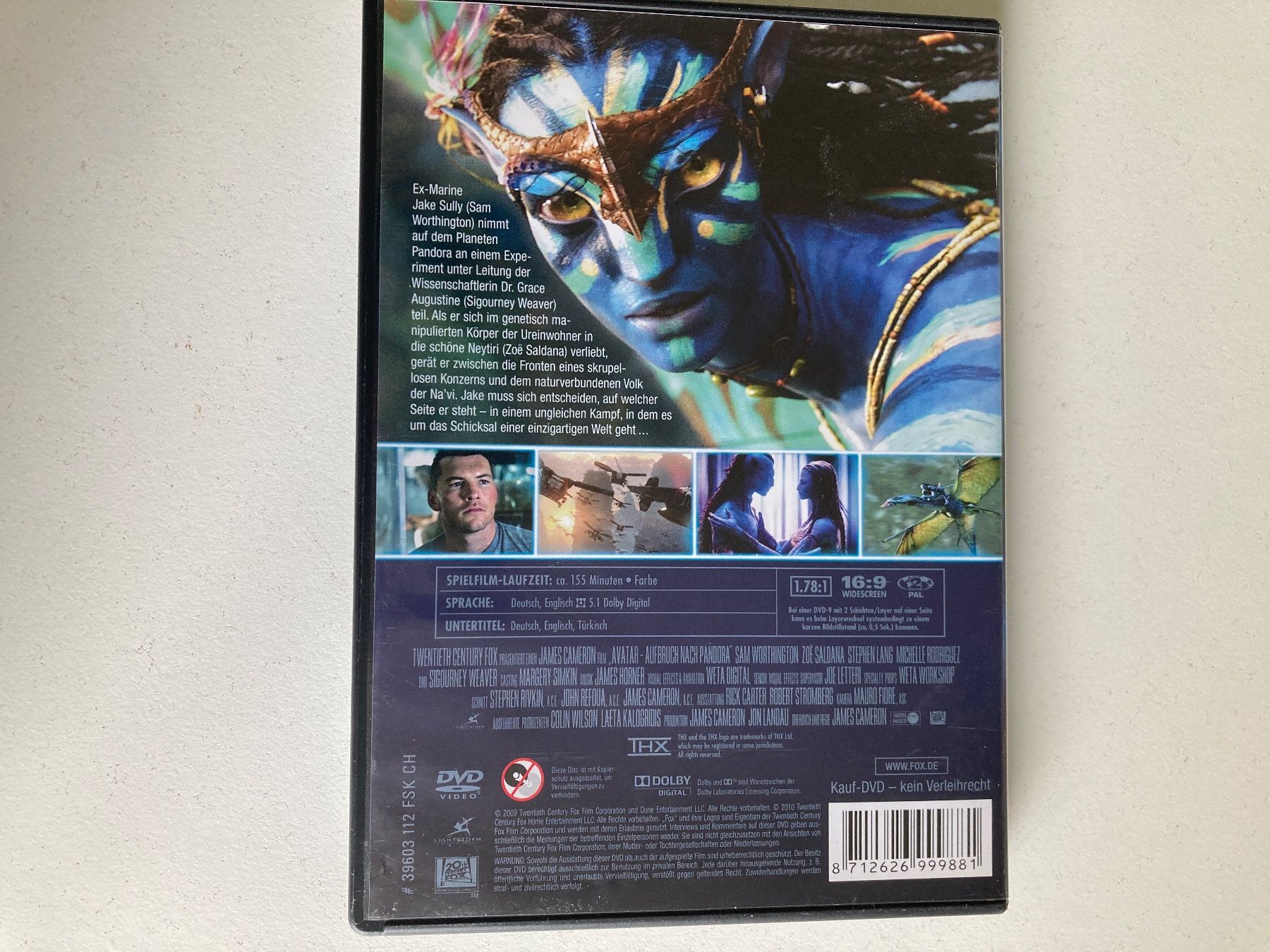 Tutti i DVDs: AVATAR Aufbruch nach Pandora James Camerons – Usato da Zürich venduto da Frangipan23 1