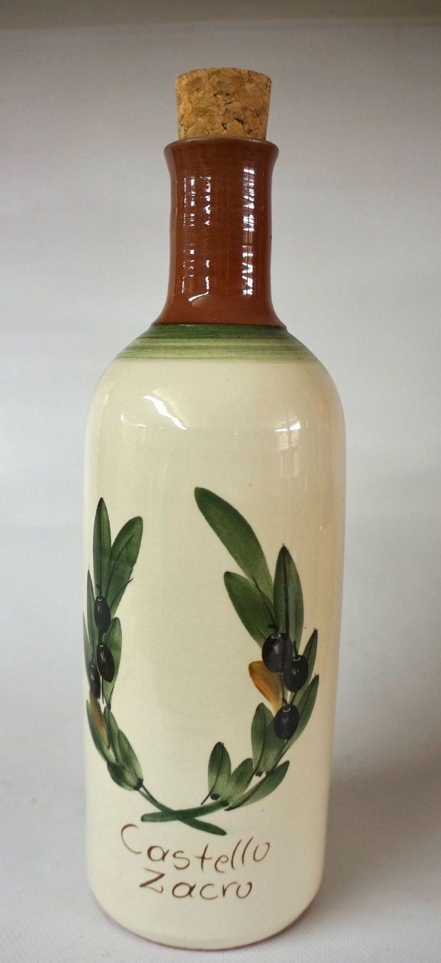 Altro in Stoviglie & Bicchieri: Terracotta Olivenölflasche glasiert – Nuovo e nell'imballaggio originale da Solothurn venduto da auktion-schweiz