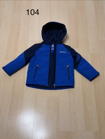 Softshelljacke mit Kapuze Grösse 104