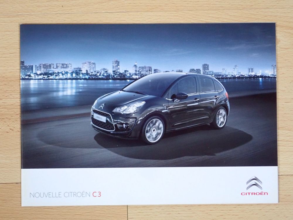 Nouvelle Citroen C3 - Prospekt Septembre 2009 - P1577 (Gebraucht) in ...