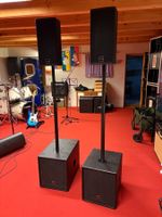 Aktive Beschallungsanlage  CODA - 2x SUB 2x TOP
