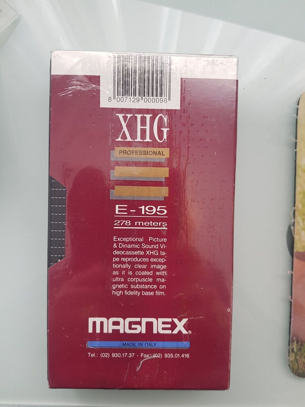 Leerkassetten: Video Kassette XHG E-195 Professional – Neu und originalverpackt aus Stallikon von Oceanblue1 1
