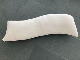 BILLERBECK EDITION Seitenschläferkissen 130x30 cm, mit Hülle
