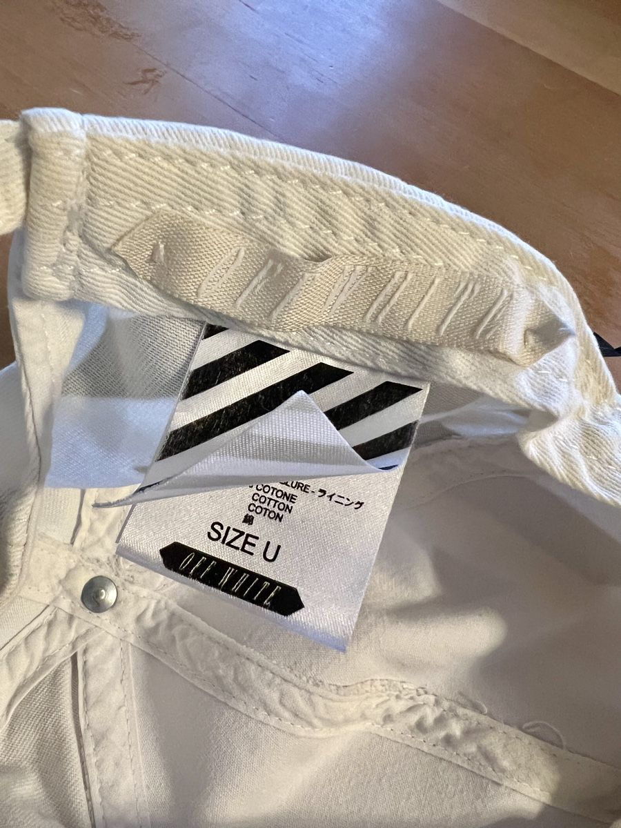 Copricapi, berretti & cappellini: Off-White Striped Baseball Cap – Usato da Untersiggenthal venduto da fromtheBarrio 3