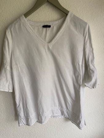 weisse Leinenbluse Marc o'Polo, L/XL