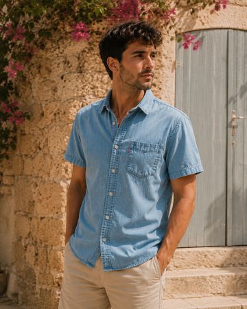 Levi's Jeans Hemd Gr. S - Men