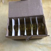 LOT GLASBLUMEN GELB