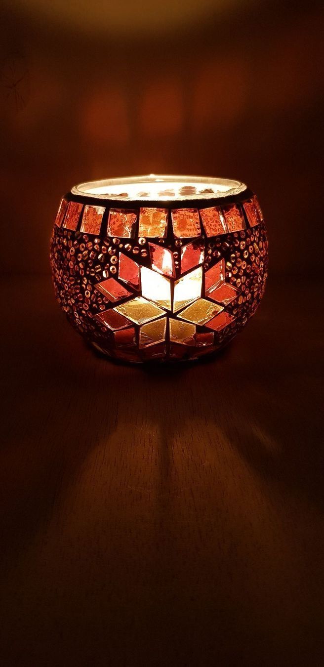 Kerzenständer: Windlicht Mosaik – Neu und originalverpackt aus Kirchberg SG von PharaoShop