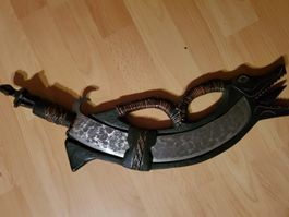 Originelles altes Messer aus Sumatra, Handarbeit, vintage