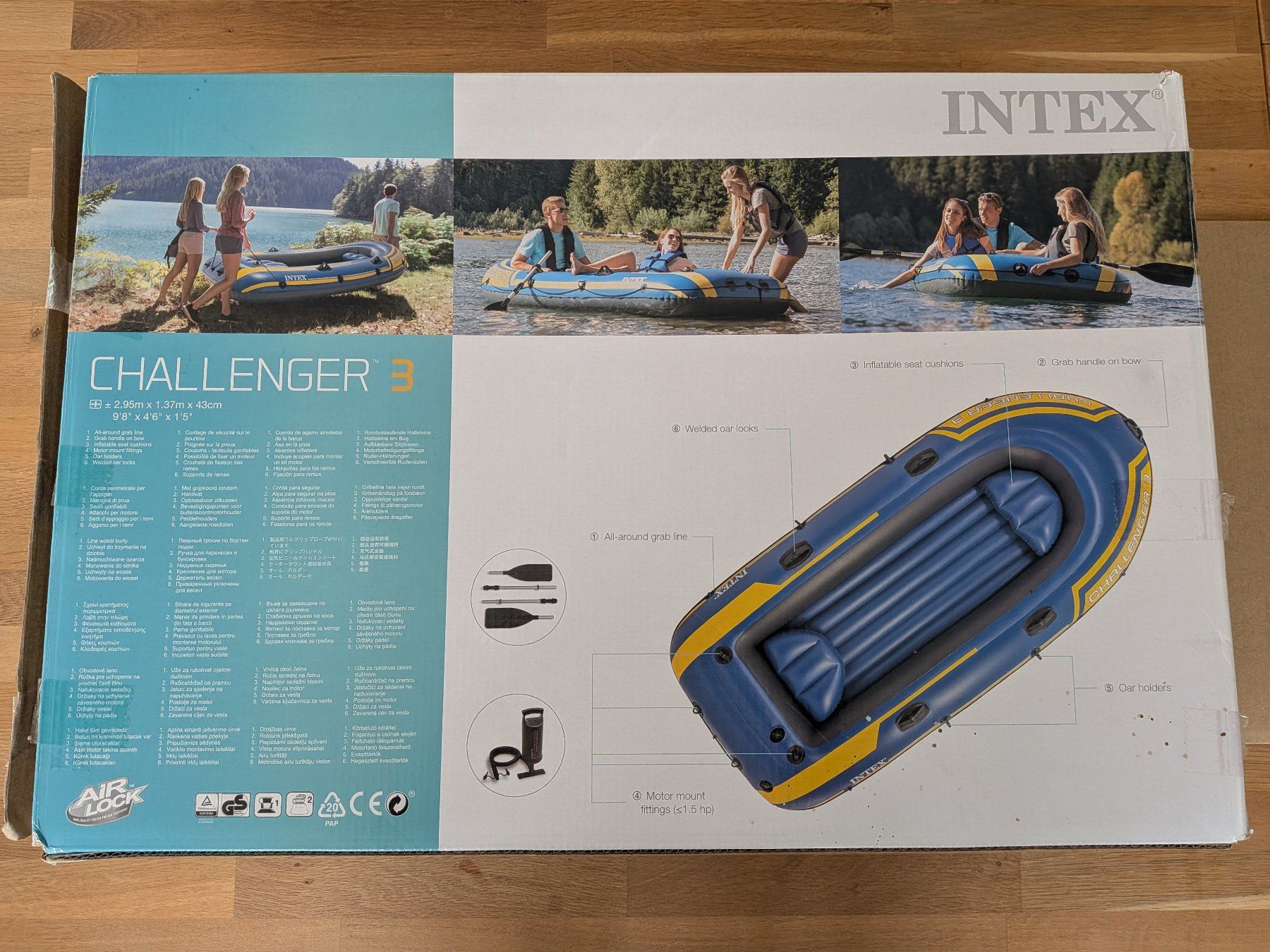 Boote: Schlauchtboot / Gummiboot / Aareboot - Challenger 3 – Neu (gemäss Beschreibung) aus Läufelfingen von victor.hargrave 1
