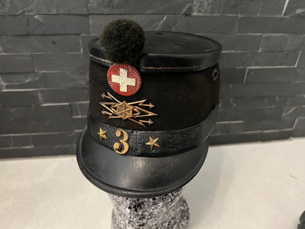 Tschako 1898 Schweizer Armee (23/214) | Kaufen auf Ricardo