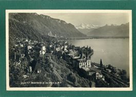 Territet-Montreux et les Dents du Midi, ca. 1928, ungelaufen