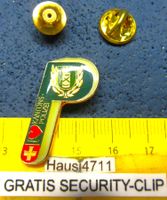 I  ❤  KANTONS-POLIZEI ST.GALLEN SG PIN GOLDIG GLASIERT