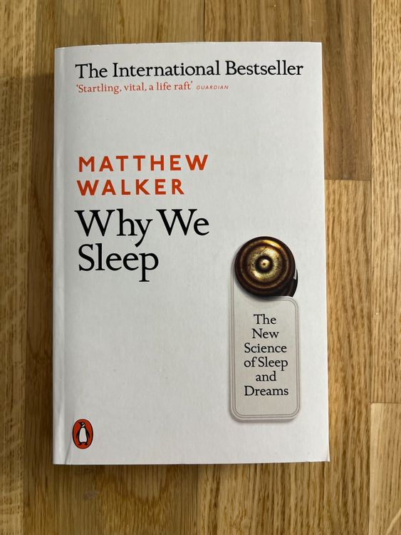 Why We Sleep Matthew Walker Kaufen Auf Ricardo   Why We Sleep Matthew Walker