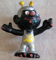 Figurine Schtroumpf Cosmonaute Bully Vintage 1983