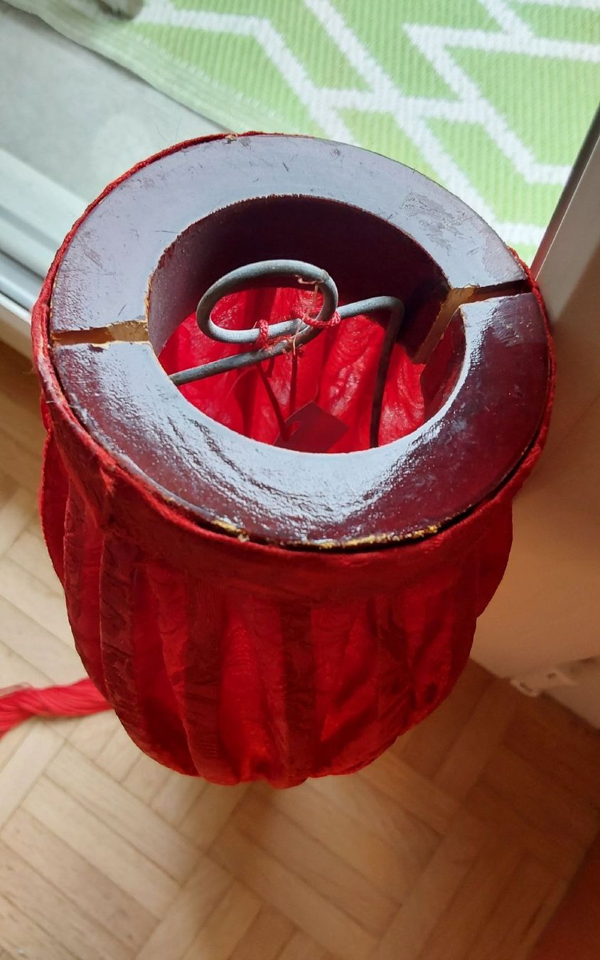 Altro in Decorazioni & Accessori: Stofflaterne Dekoration neu rot – Nuovo e nell'imballaggio originale da Köniz venduto da scopello12 2