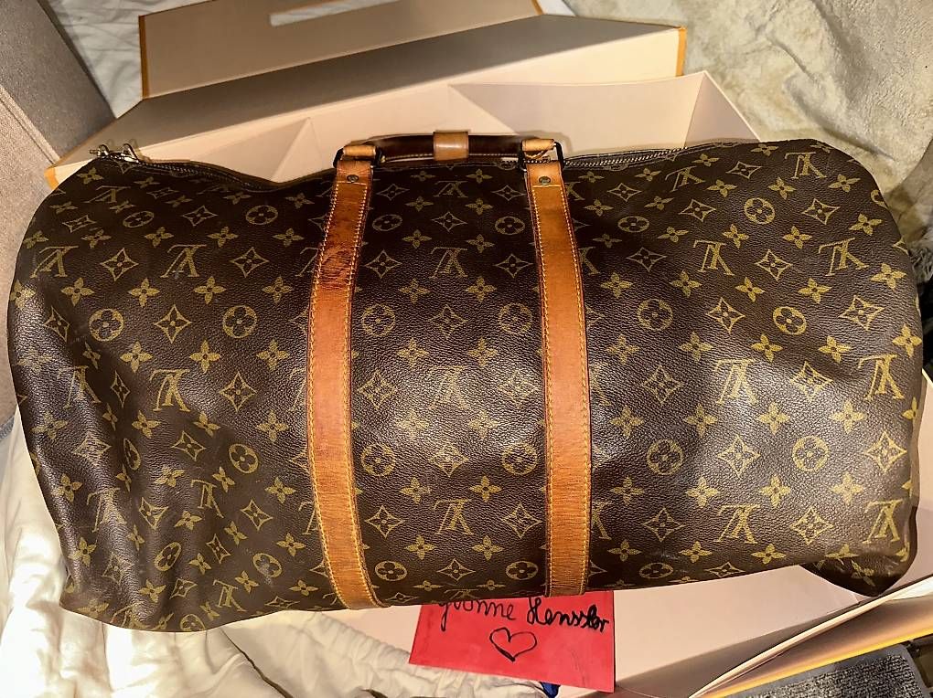 Louis Vuitton Borse: Louis Vuitton Keepall 55 Bandoulière Monogram Canvas – Usato da Winterthur venduto da MacMacH 2
