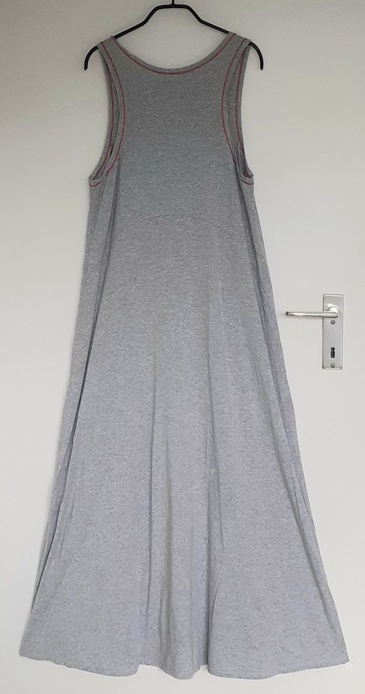 DKNY Vestiti: DKNY langes Jerseykleid, M – Usato da Bern venduto da Solarsystem 3